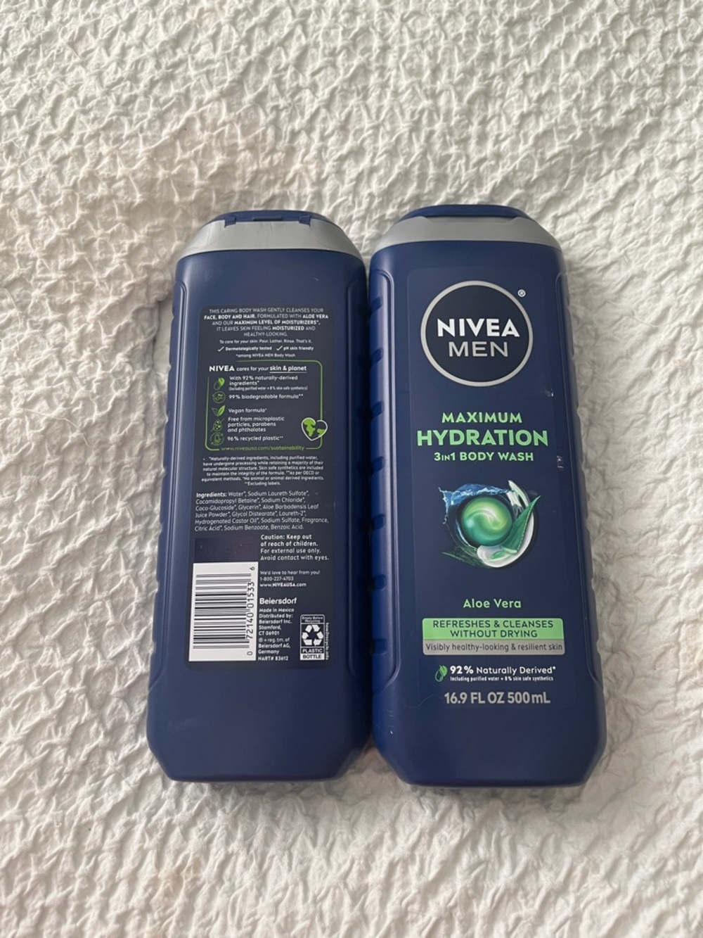NWT Nivea Men Body Washes Maximum Hydration - Picture 2 of 6